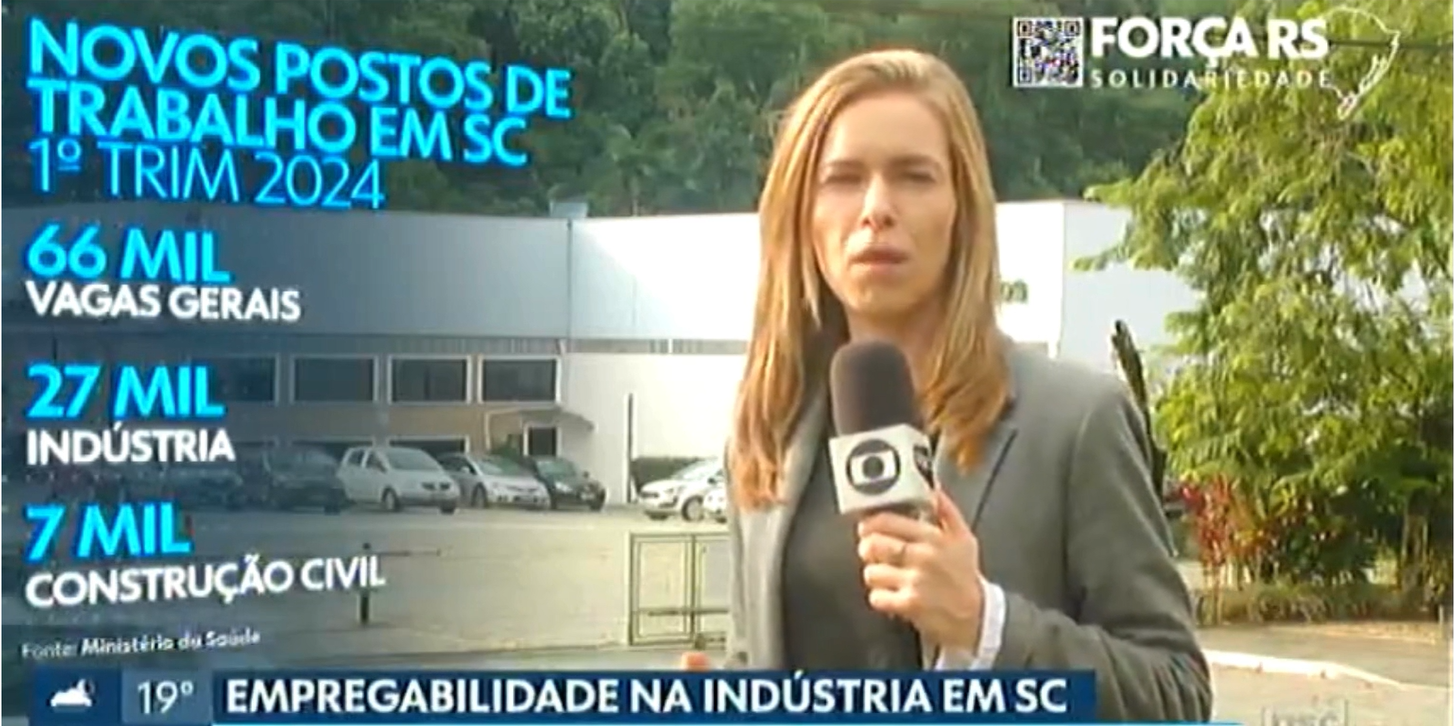 Empregabilidade na indústria em SC